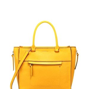 Vibrant yellow Giorgio Fiorelli Anna tote